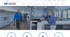 Desktop Screenshot of numeric-partner.fr